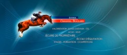 ÉCURIE CHRISTEL BOULARD Training and development of horses